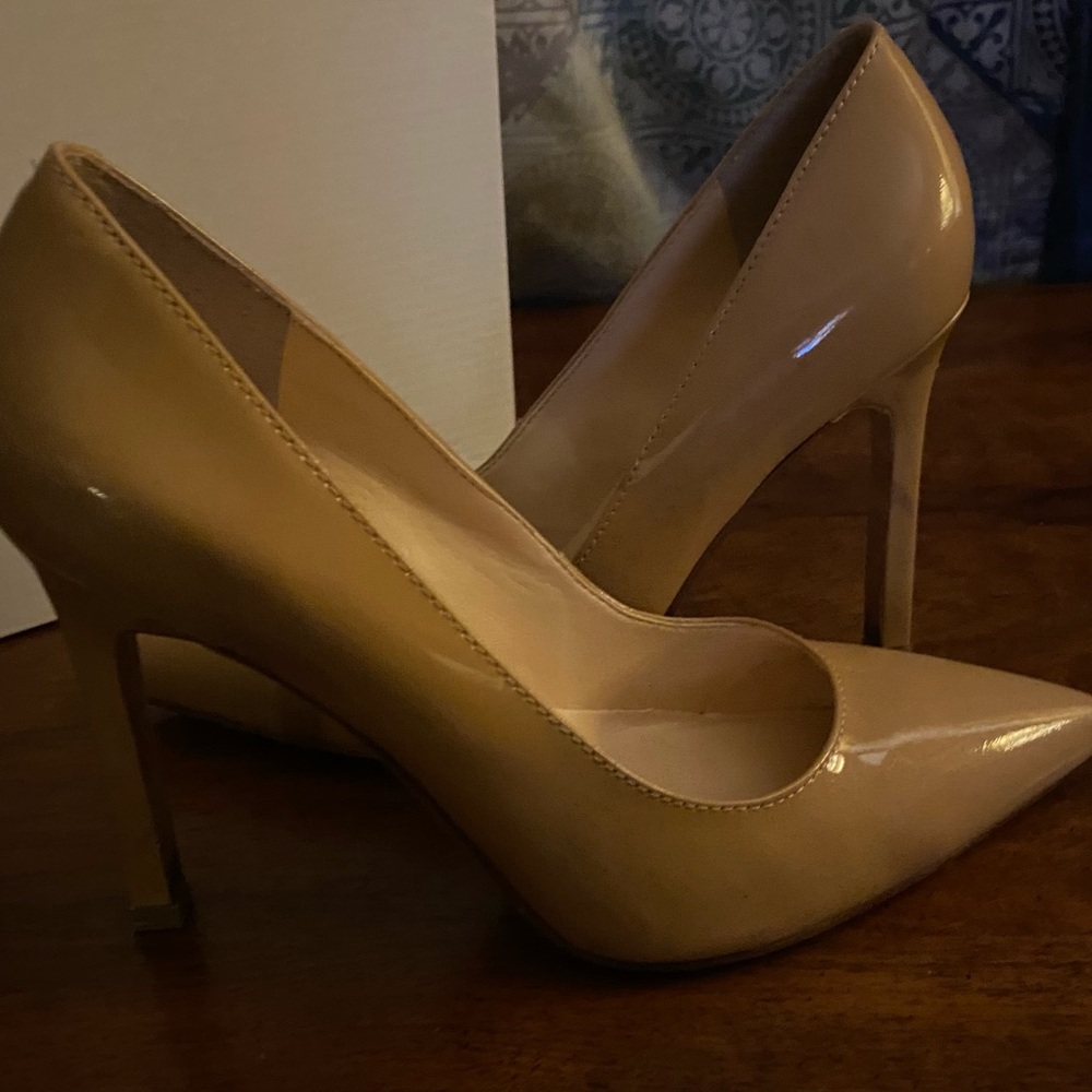 Ivanka Trump Carra Nude Stiletto Heels